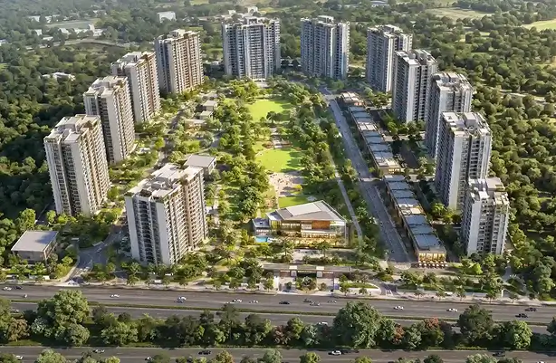 Bangalore residential skyline
